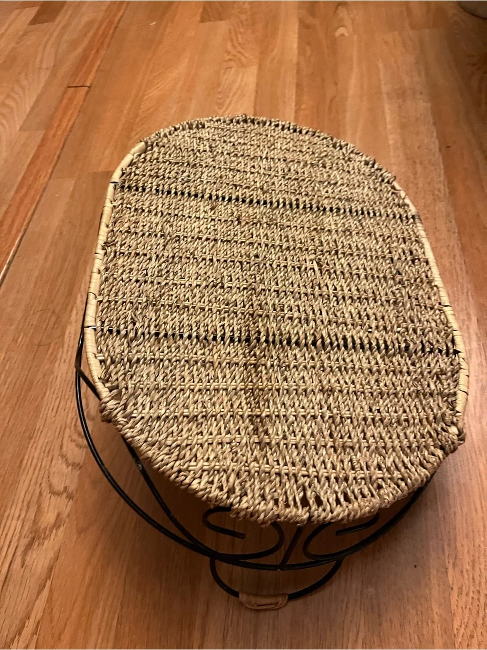 Metal Wicker Tray